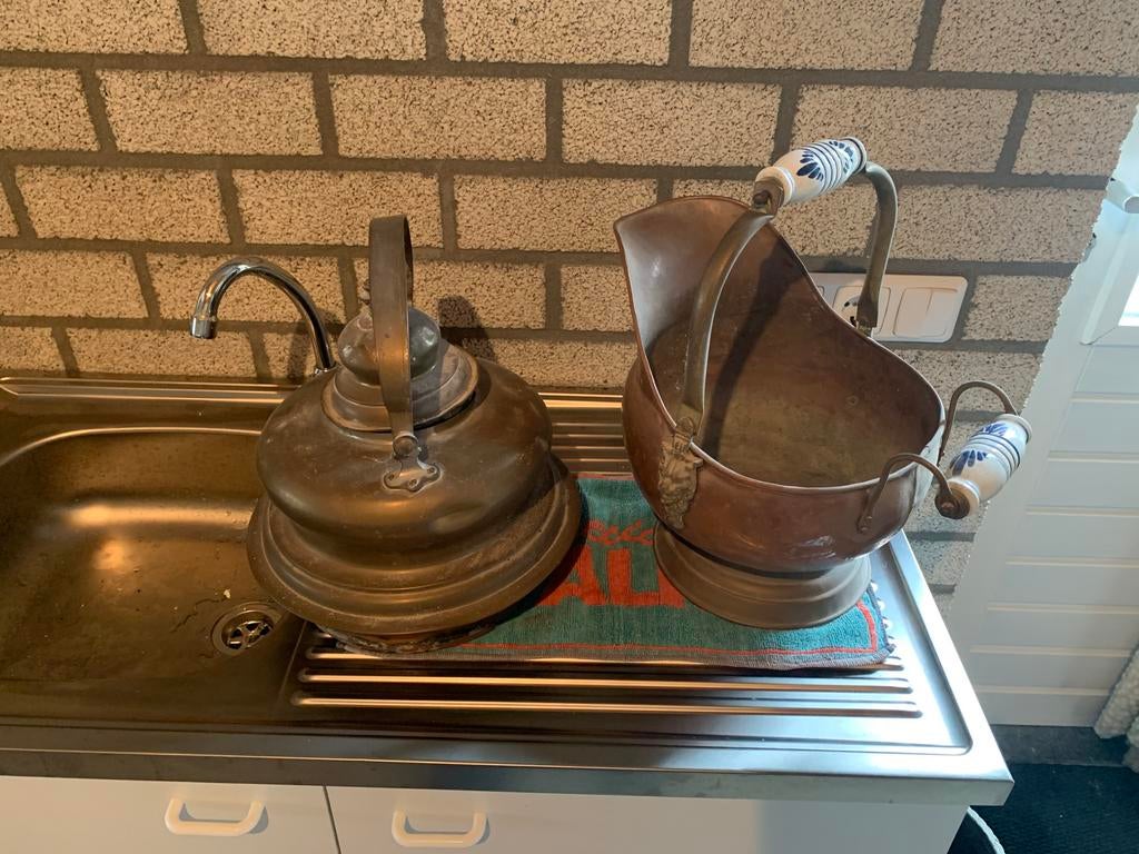 Mooie koperen spullen, Antiek en Kunst, Antiek | Koper en Brons, Ophalen of Verzenden