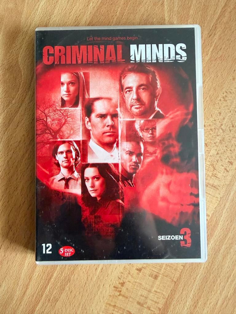 Criminal Minds - Seizoen 3 (DVD Boxset), Boxset, Ophalen of Verzenden, Zo goed als nieuw, Vanaf 12 jaar