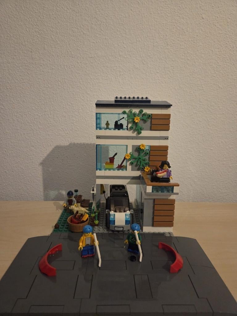 Lego City Familiehuis 60291, Ophalen, Gebruikt, Complete set, Lego