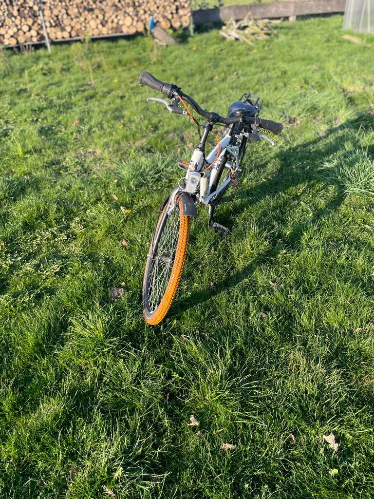 Stevige kinderfiets met versnellingen – klaar voor gebruik, Ophalen of Verzenden, Gebruikt, Aanhangfiets, 80 kg of meer