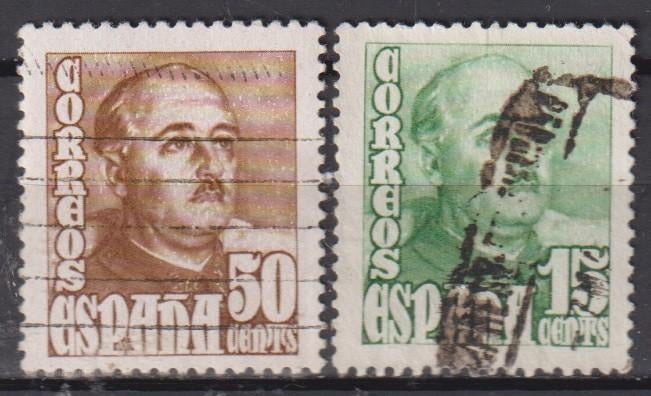 Spanje 1946 Franco, Verzenden, Gestempeld, Overige thema's