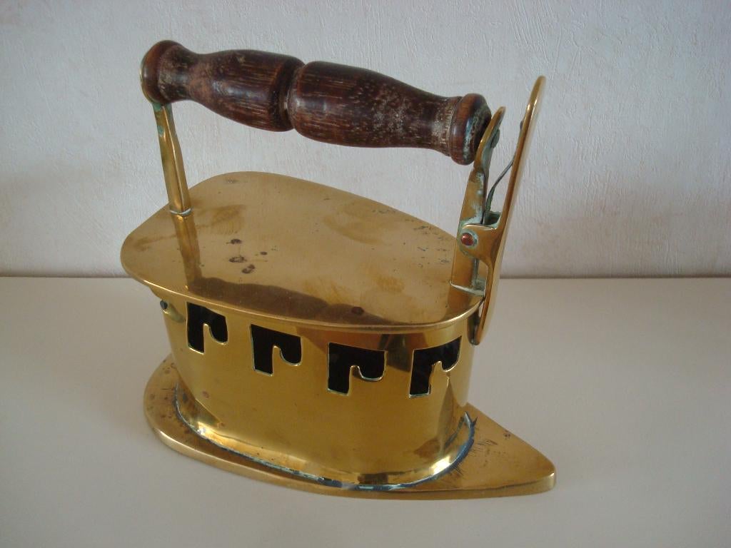 Strijkijzer koper, Amsterdammertje, Ophalen of Verzenden