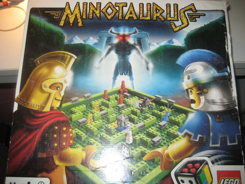 LEGO spel Minotaurus 3841, Ophalen of Verzenden, Zo goed als nieuw, Lego