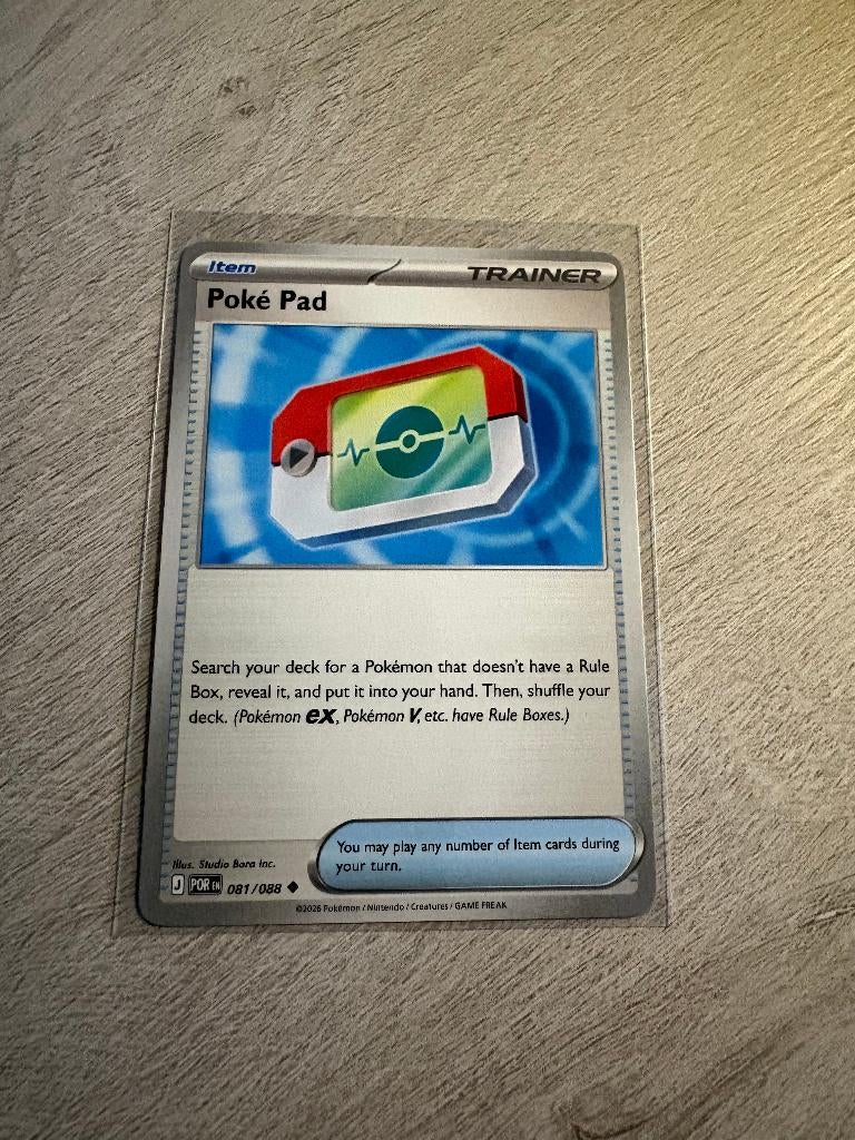 Poké Pad 081/088 Perfect Order - Pokémon Kaart, Ophalen of Verzenden, Nieuw, Losse kaart