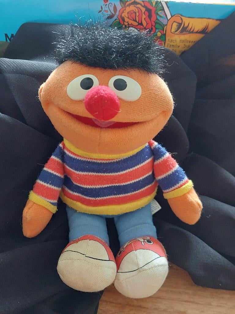 Vintage Ernie knuffel Sesamstraat Applause pop, Ophalen of Verzenden