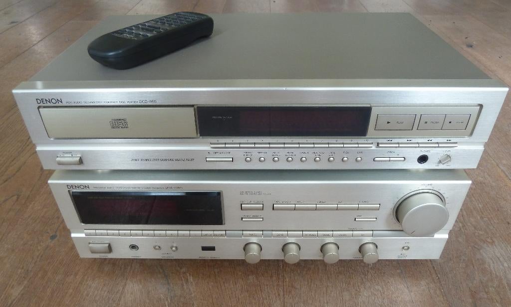 TOP SET van DENON (Receiver + CD-Speler) en ALS NIEUW, Denon, Zo goed als nieuw, Tuner of Radio, Losse componenten