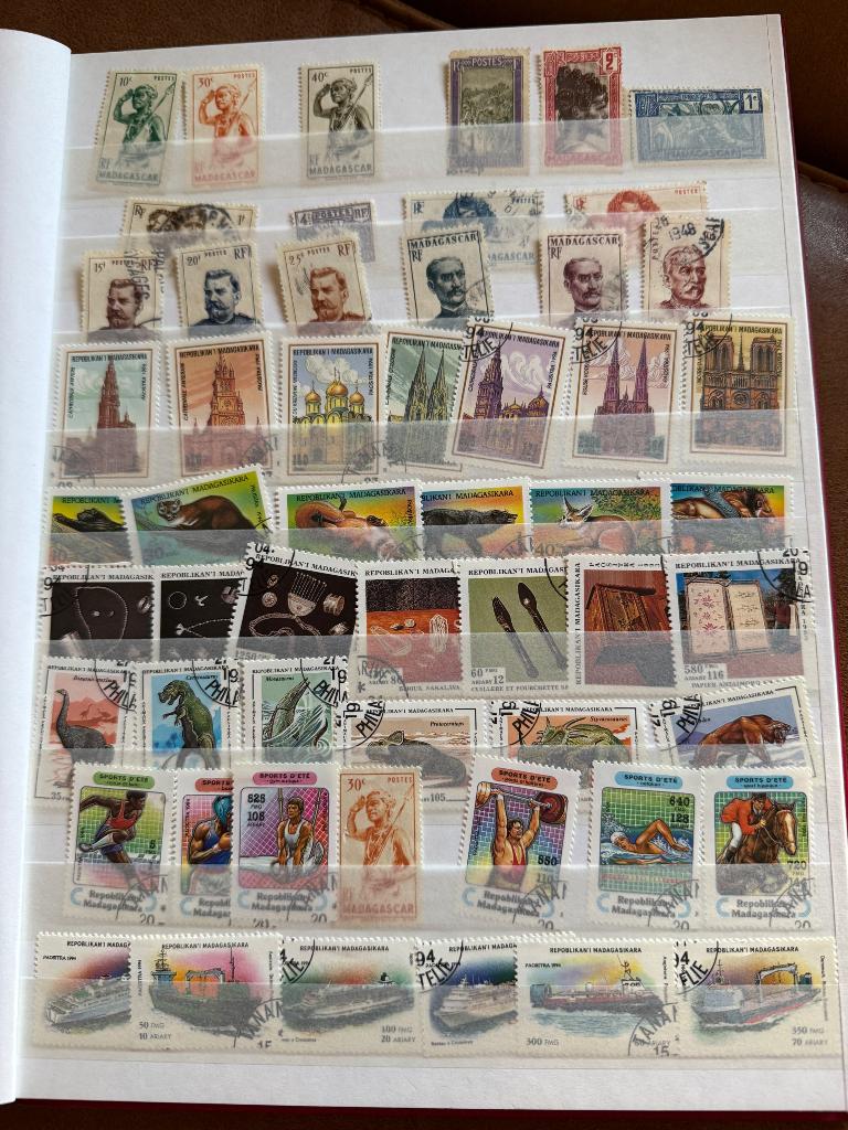 Madagaskar, Ophalen of Verzenden, Overige landen, Gestempeld