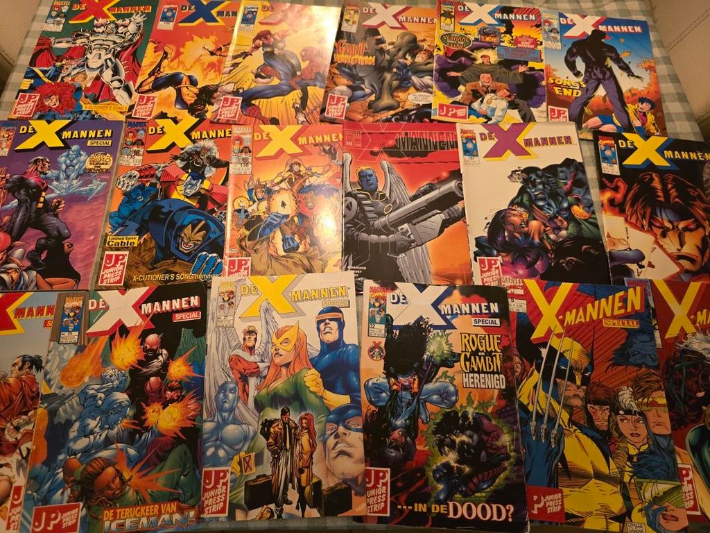 Grote collectie X-Mannen comics (Juniorpress), Boeken, Strips | Comics, Gelezen, Verschillende auteurs (Marvel Comics), Amerika