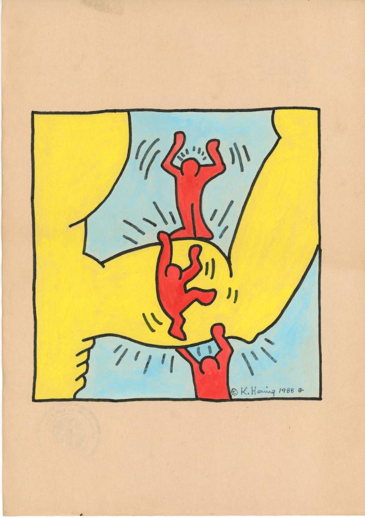Keith Haring Artwork, Verzenden