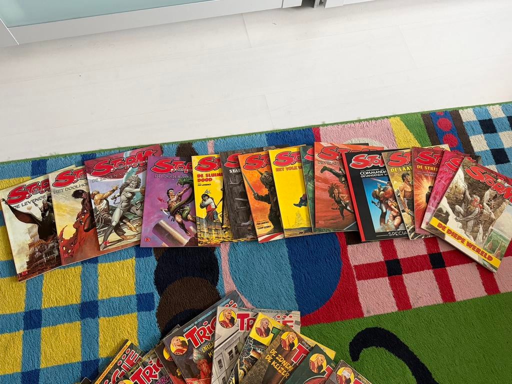 Stripboeken verzameling Storm, Eén persoon, Overige typen