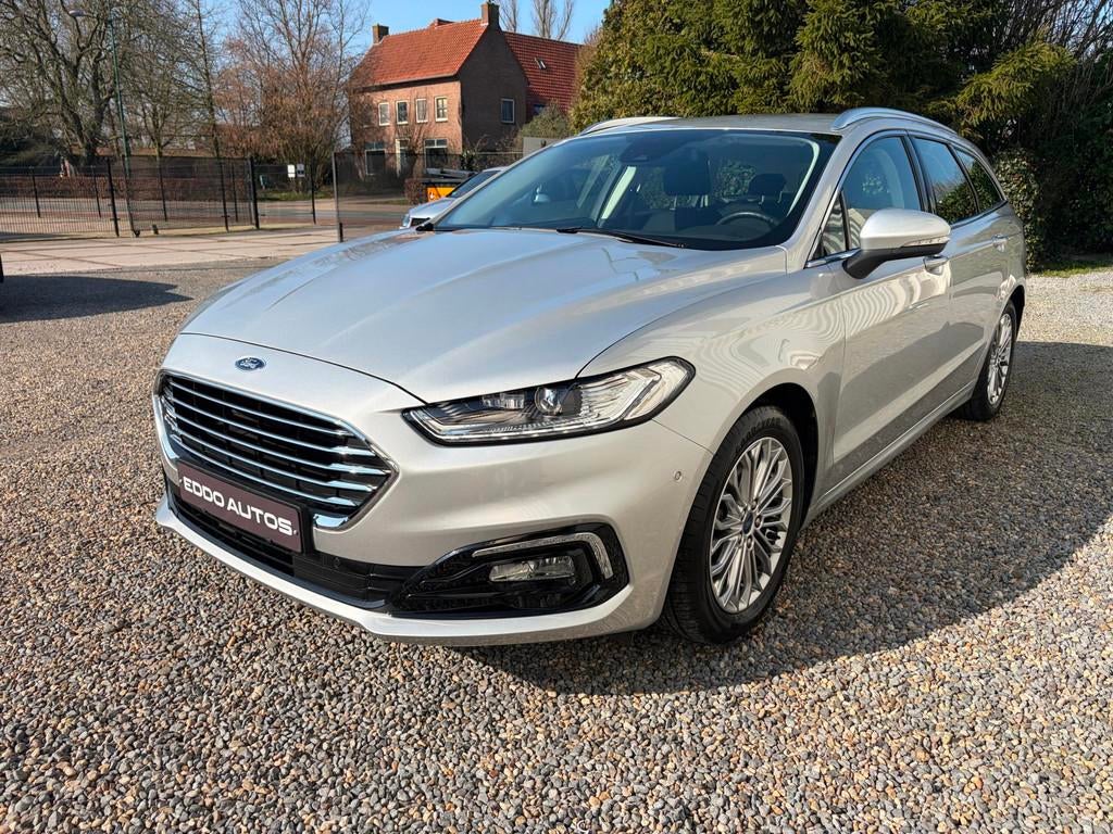 Ford Mondeo Wagon 2.0 IVCT HEV Titanium Unieke KM ! BTW, Auto's, Ford, Gebruikt, Zwart, 4 cilinders, Mondeo
