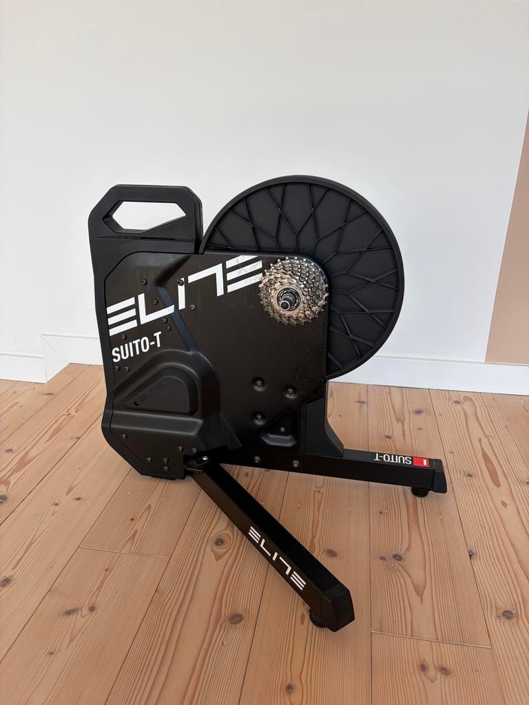 Elite Suit-T fietstrainer incl 8 en 10 speed casettes, Sport en Fitness, Wielrennen, Ophalen, Gebruikt, Overige typen
