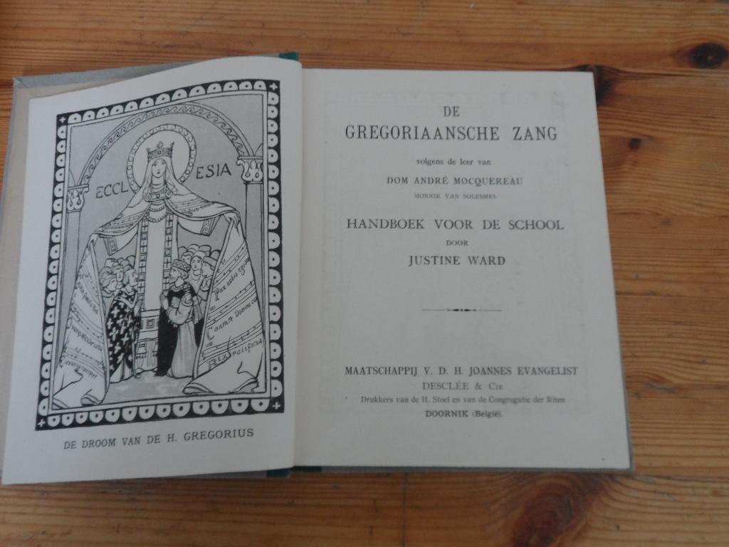 De Gregoriaansche zang - Justine Ward, Ophalen of Verzenden, Gelezen, Genre of Stijl