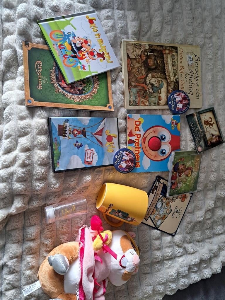 Efteling pakket met Jokie, Sprookjes en meer, Ophalen of Verzenden