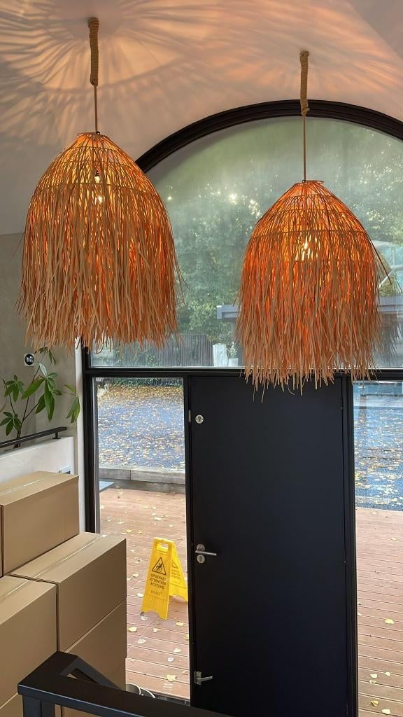 Nog 1 gave en grote BOHO lampenkap, Zo goed als nieuw, Overige vormen, Ophalen, BOHO