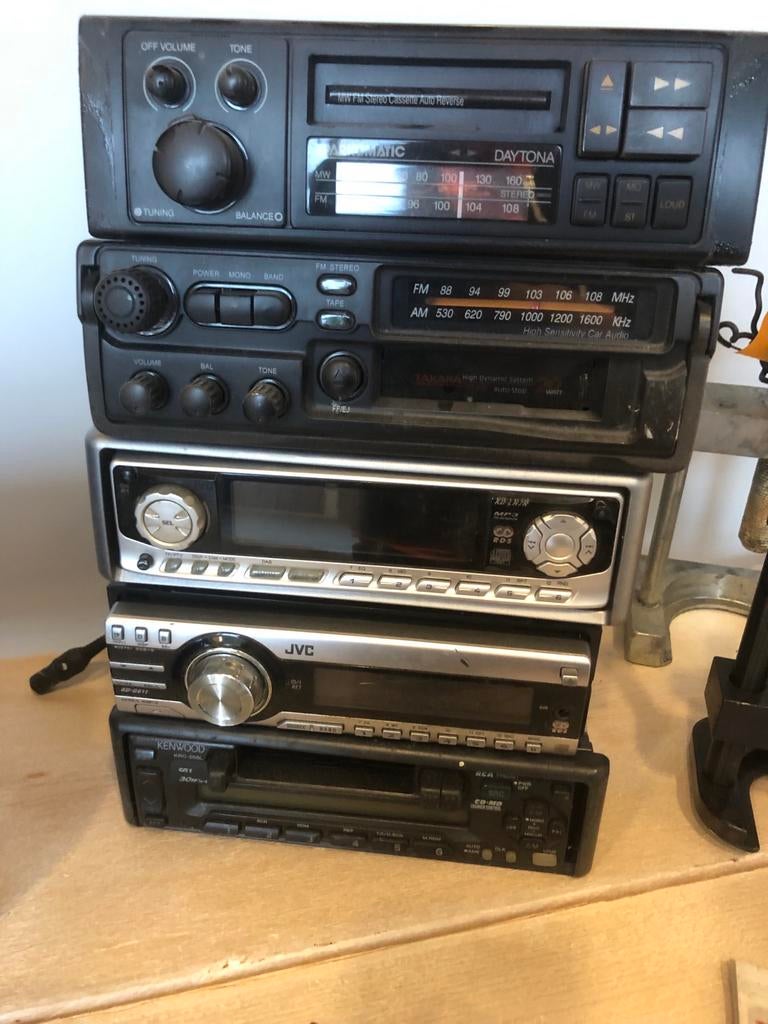 Diverse autoradio's - Werking onbekend, Auto diversen, Ophalen of Verzenden, Gebruikt