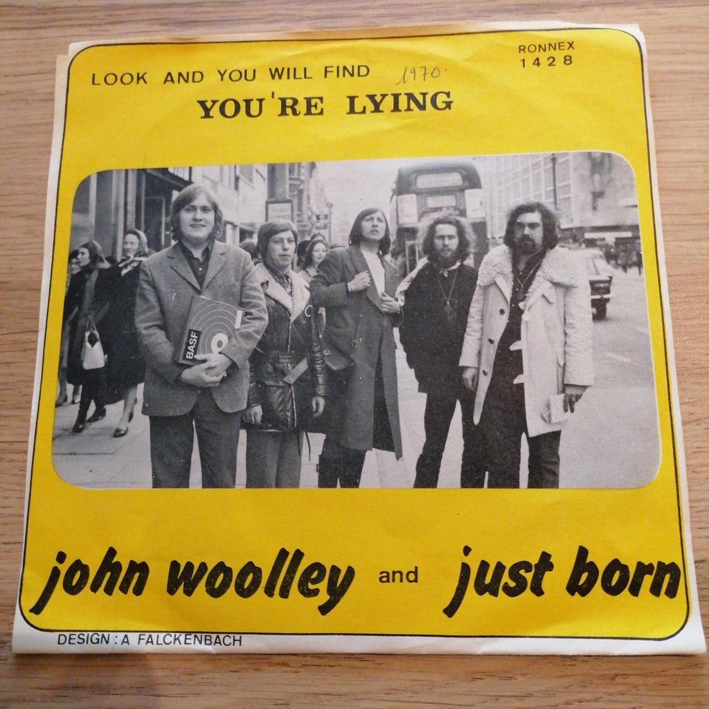 John woolley/you're lying, Ophalen of Verzenden, Gebruikt, Pop