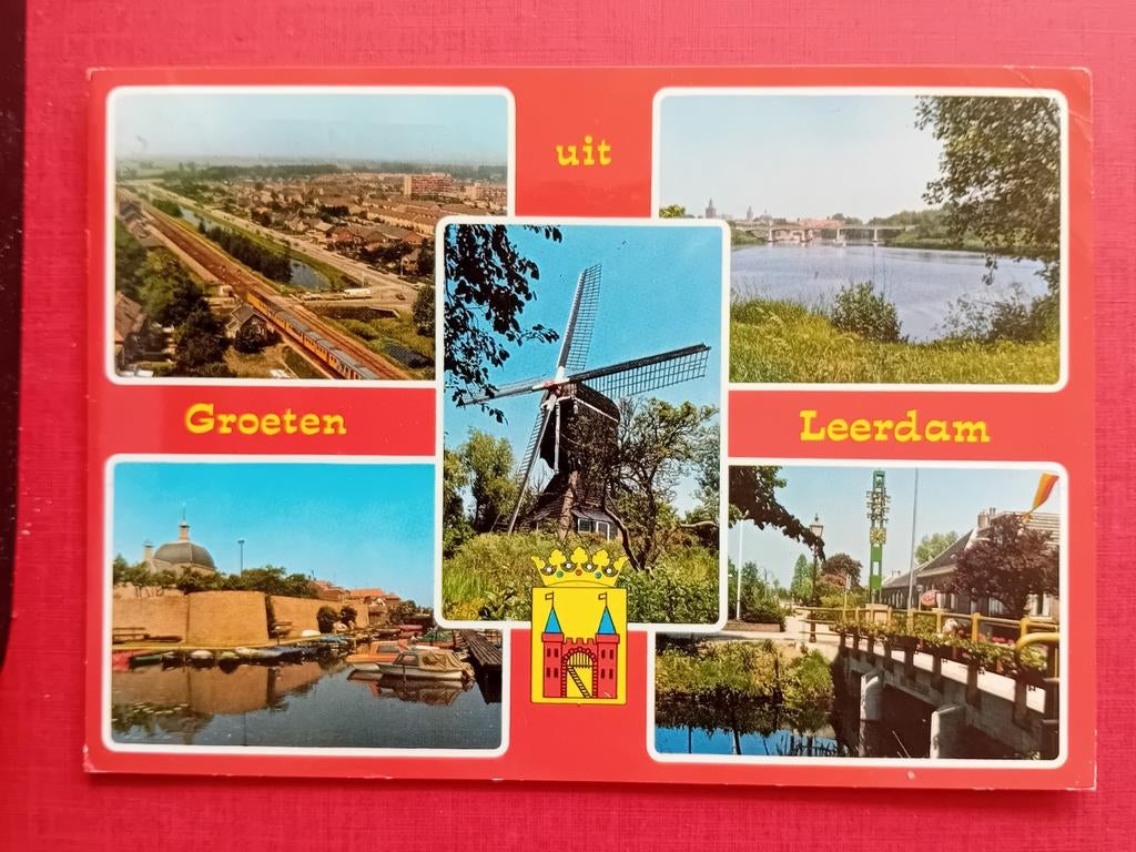 Ansichtkaart Leerdam, Ophalen of Verzenden, Zuid-Holland