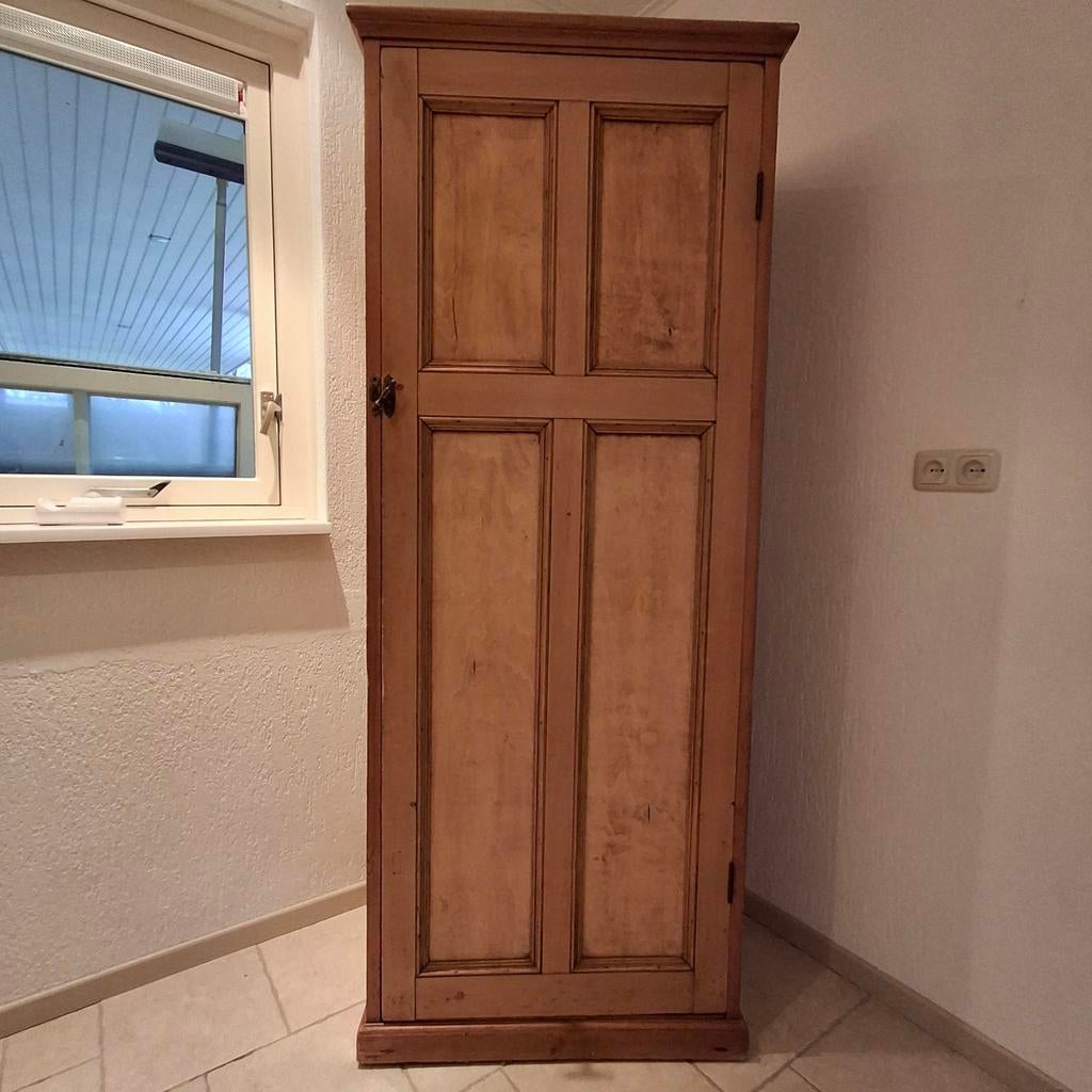 Grenen kast, Ophalen of Verzenden, Gebruikt, 170 cm of meer