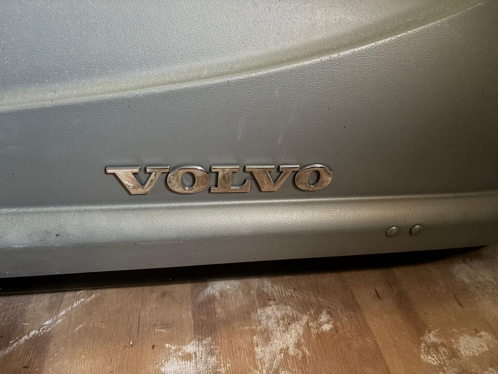 Originele Volvo dakdragers en dakkoffer, Ophalen of Verzenden, Gebruikt