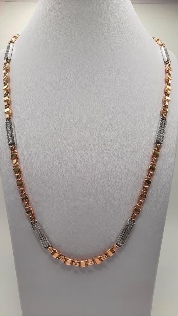 gouden platte koningsketting 14kt  Massief, Www.bredajuwelier.nl, Nieuw, Ophalen of Verzenden, Www.bredajuwelier.nl