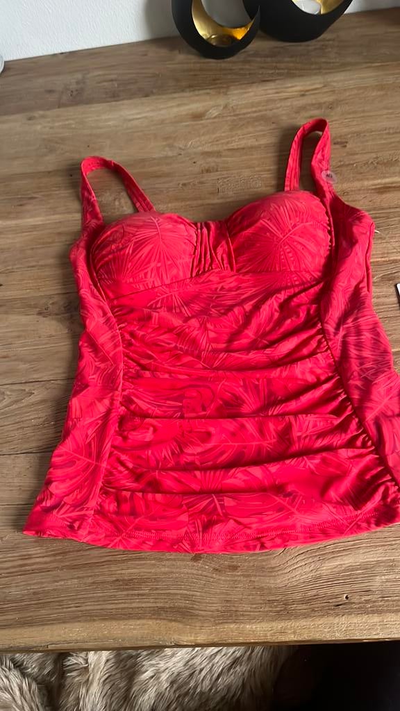 Tankini rood 40 D/E, Ophalen of Verzenden, Nieuw, Rood, Badpak
