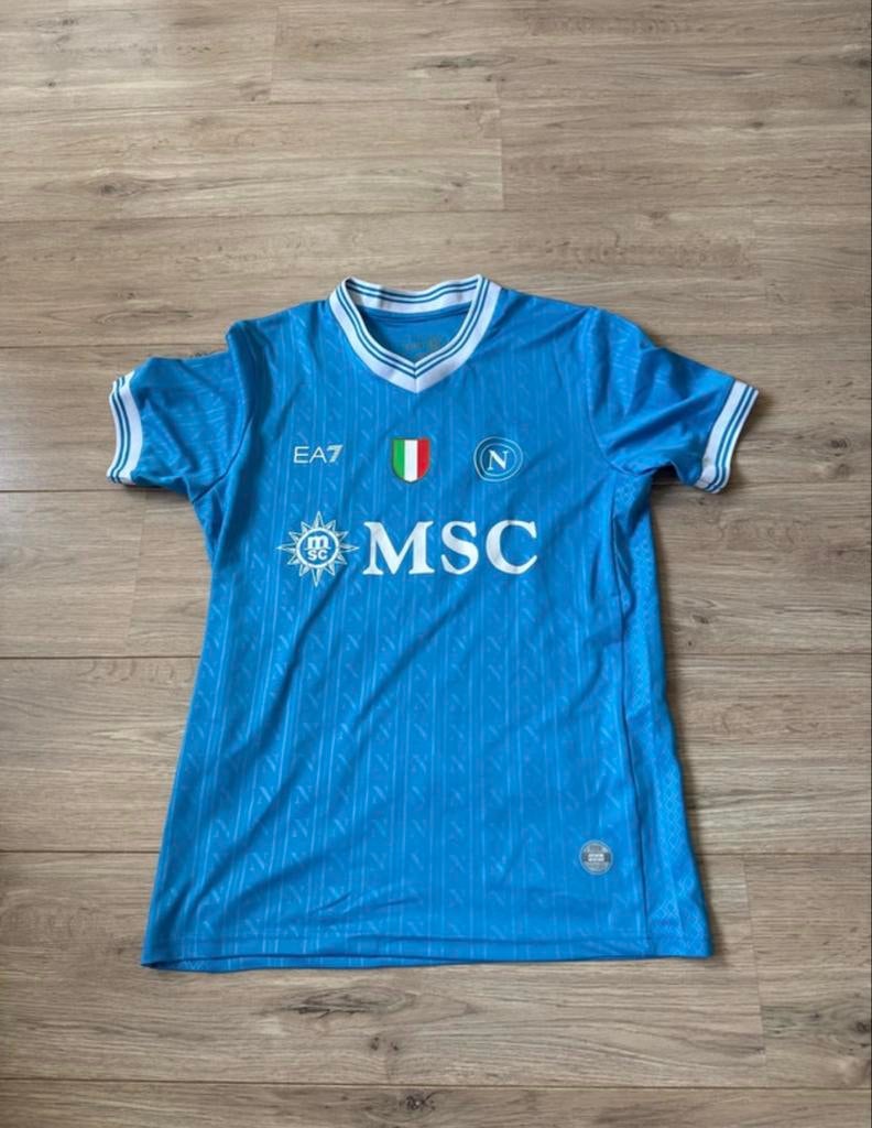 Napoli x Armani shirt Noa Lang #70 (2025/2026) - Maat M, Maat M, Ophalen of Verzenden, Nieuw, Shirt
