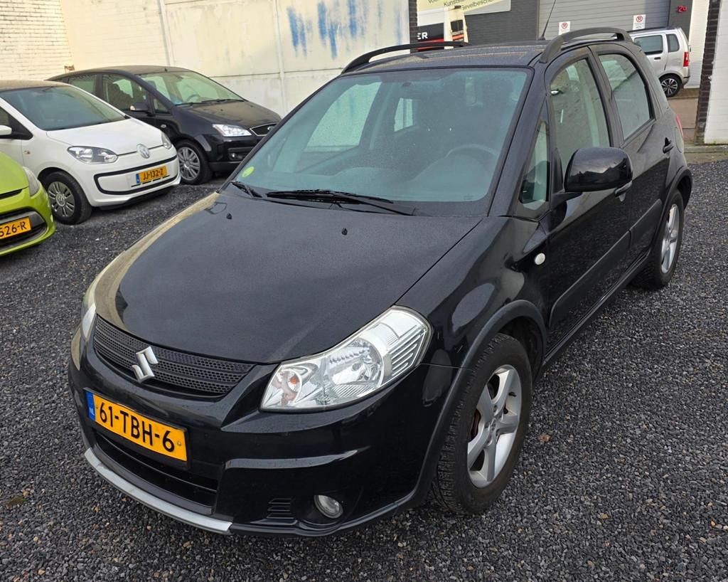 Suzuki SX4 1.6 Comfort 4x4 hoge instap, Gebruikt, Zwart, 4 cilinders, Handgeschakeld