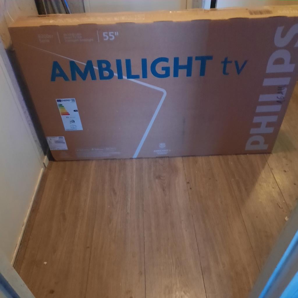 Philips Ambilight TV 55PUS8200/12 inch - Nieuw in doos, Philips, 50 Hz, Nieuw, Ophalen of Verzenden