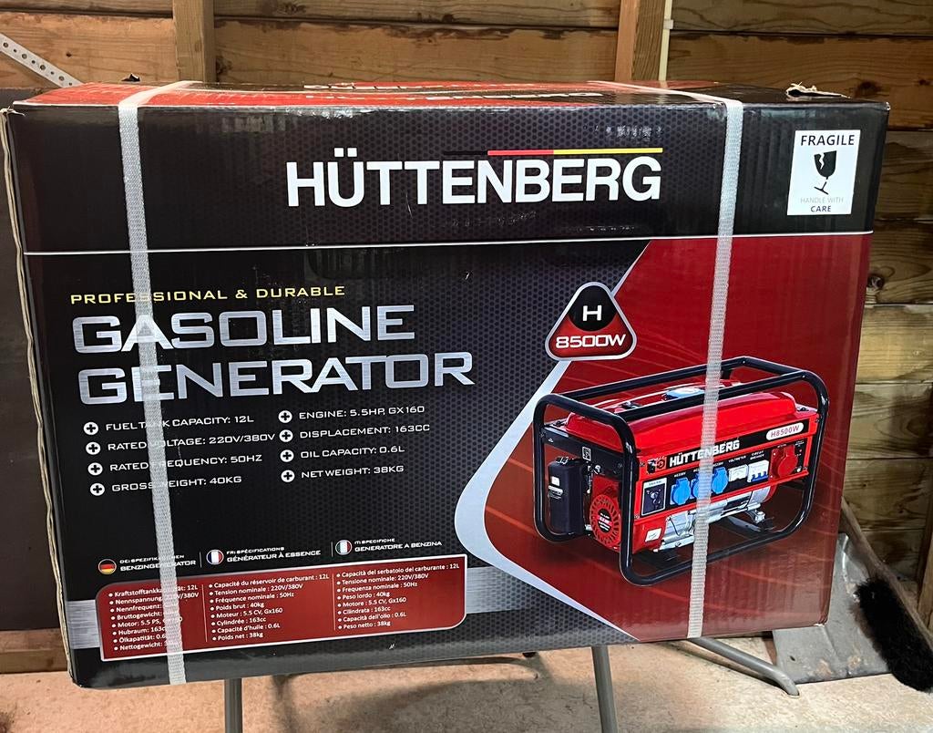 NIEUW - Hüttenberg aggregaat H8500W, Ophalen, Nieuw, Overige typen