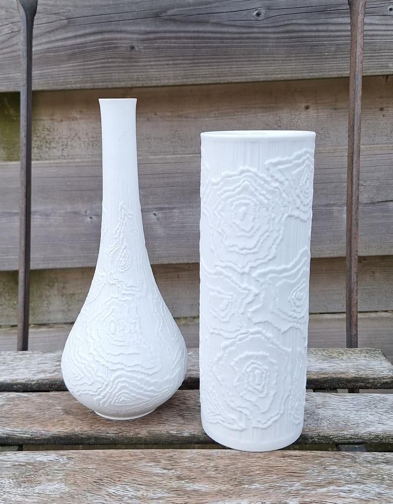 Prachtige set biscuit porseleinen Kaiser vazen., Ophalen of Verzenden, Huis en Inrichting