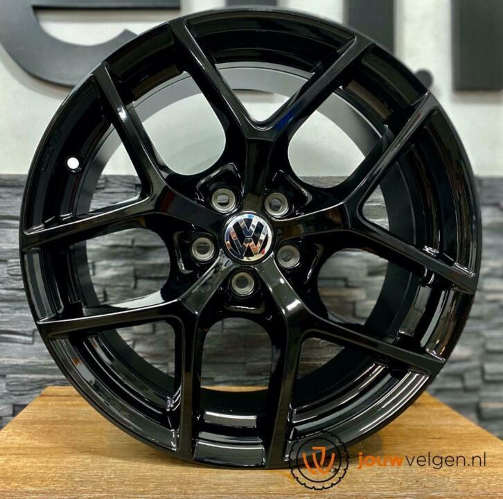 Volkswagen Polo Audi A1 velgen 17 inch hoogglans zwart, Niet ingevuld, Banden en Velgen, Niet ingevuld, Nieuw