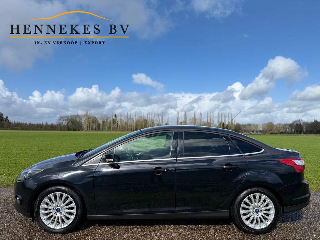 Ford Focus 1.0 EcoBoost Titanium NAP, Euro 5, Gebruikt, Zwart, Zwart