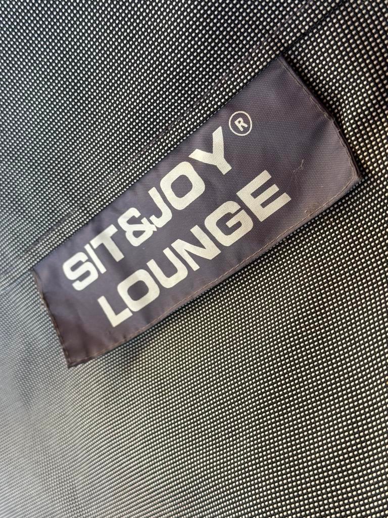 Sit & Joy Lounge Zitzak - Comfortabel en Stijlvol, Ophalen, Gebruikt, Grijs, Zitzak