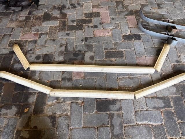 Triumph herald bumper rubberset, Ophalen