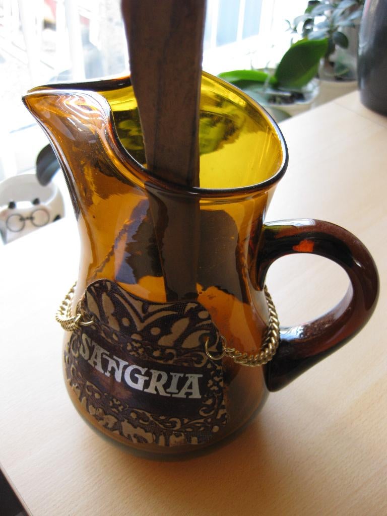 Jaren 70 spaanse souveniers, Gebruikt, Overige typen, Ophalen of Verzenden, Glas