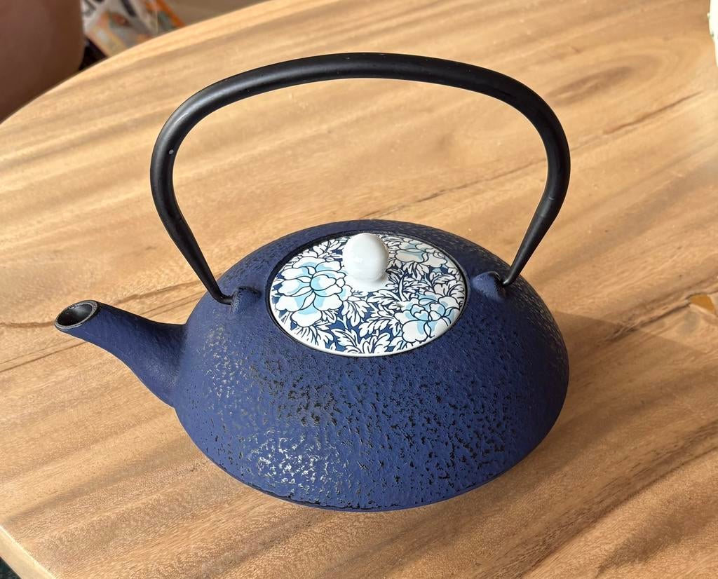 Theepot + theelichthouder, merk Bredemeijer, Overige materialen, Overige typen, Ophalen of Verzenden, Zo goed als nieuw