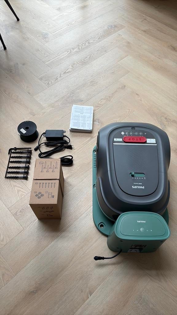 Nieuwe Philips Robotgrasmaaier RSL3000/10, Ophalen, Nieuw, Bestuurbaar via app
