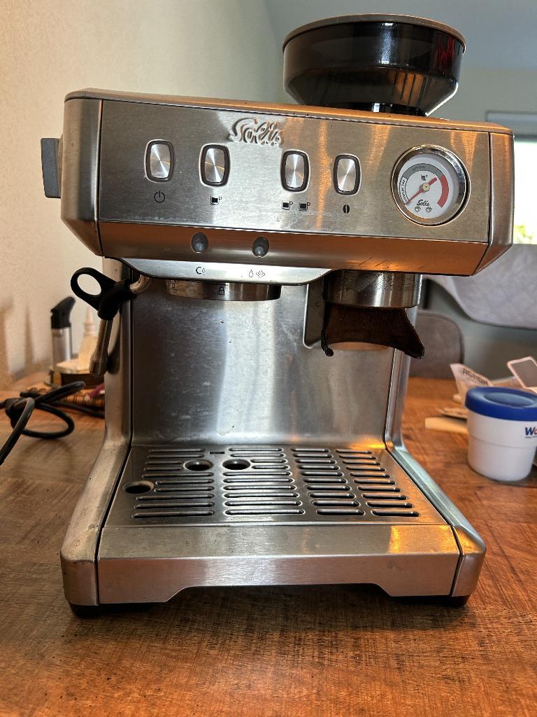 Solis grind and infuse compact espressomachine, Ophalen, Afneembaar waterreservoir, Gebruikt, Espresso apparaat