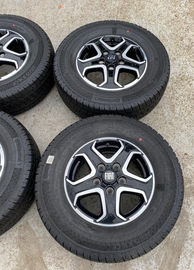 Originele Fiat Ducato Citroën Jumper Camper velgen en banden, Bestelwagen, 16 inch, Banden en Velgen, Nieuw