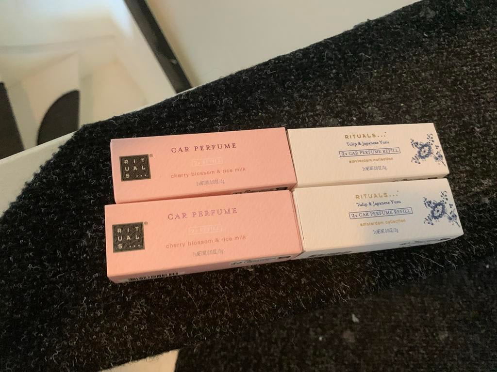 Rituals Autoparfum Navullingen - Cherry Blossom & Tulip Yuzu, Ophalen of Verzenden, Nieuw