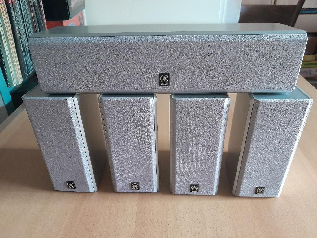 Yamaha Surround Luidspreker set NX-130 ( 100 Watt ) izgs, Zo goed als nieuw, 60 tot 120 watt, Surroundset zonder subwoofer, Ophalen