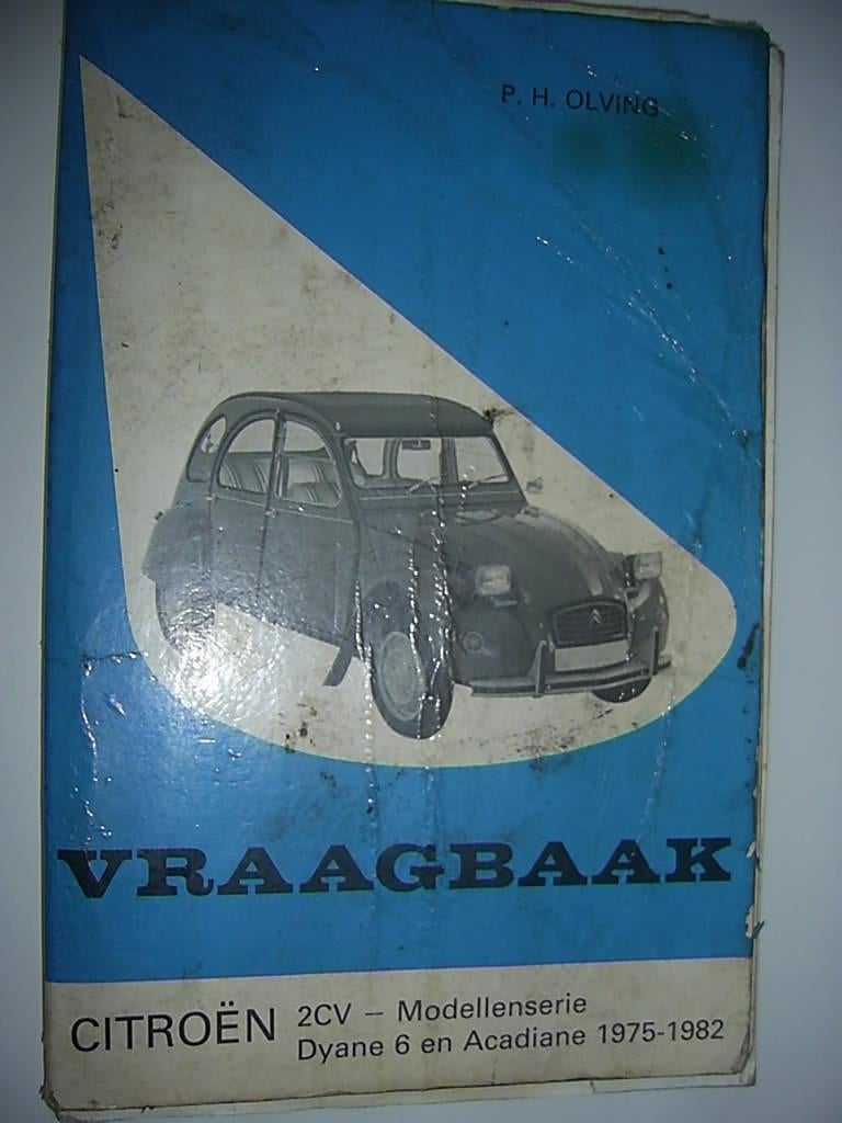 Citroën 2CV vraagbaak, Ophalen of Verzenden