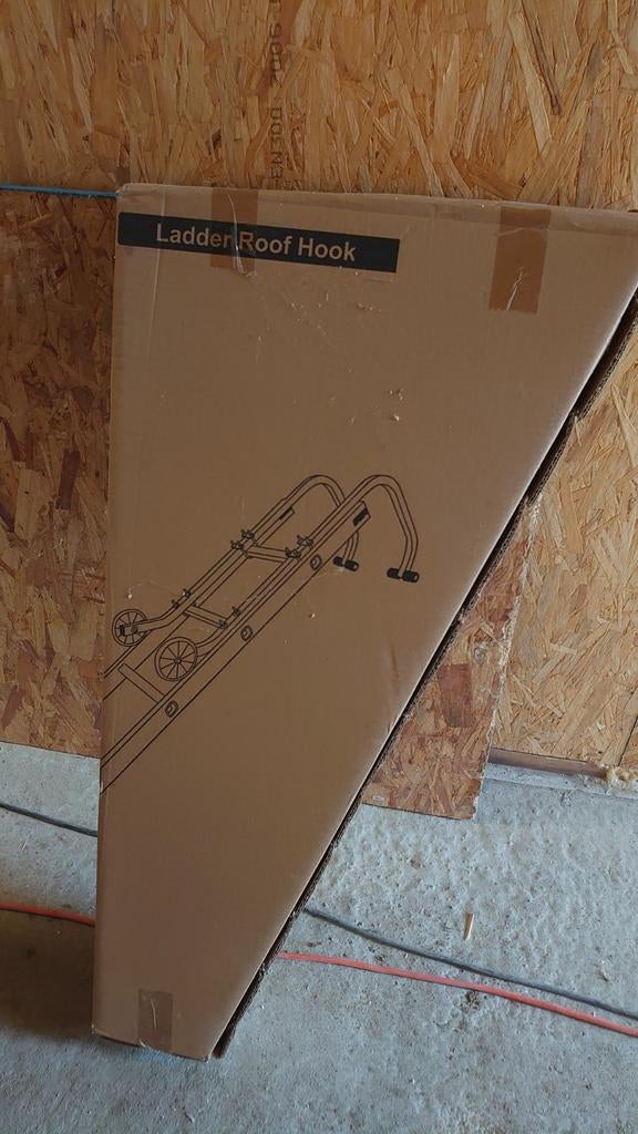 Nieuwe Ladder Dakhaak - Ongebruikt in Doos, Doe-het-zelf en Verbouw, Ladders en Trappen, Ophalen of Verzenden, Nieuw, Ladder, Minder dan 2 meter