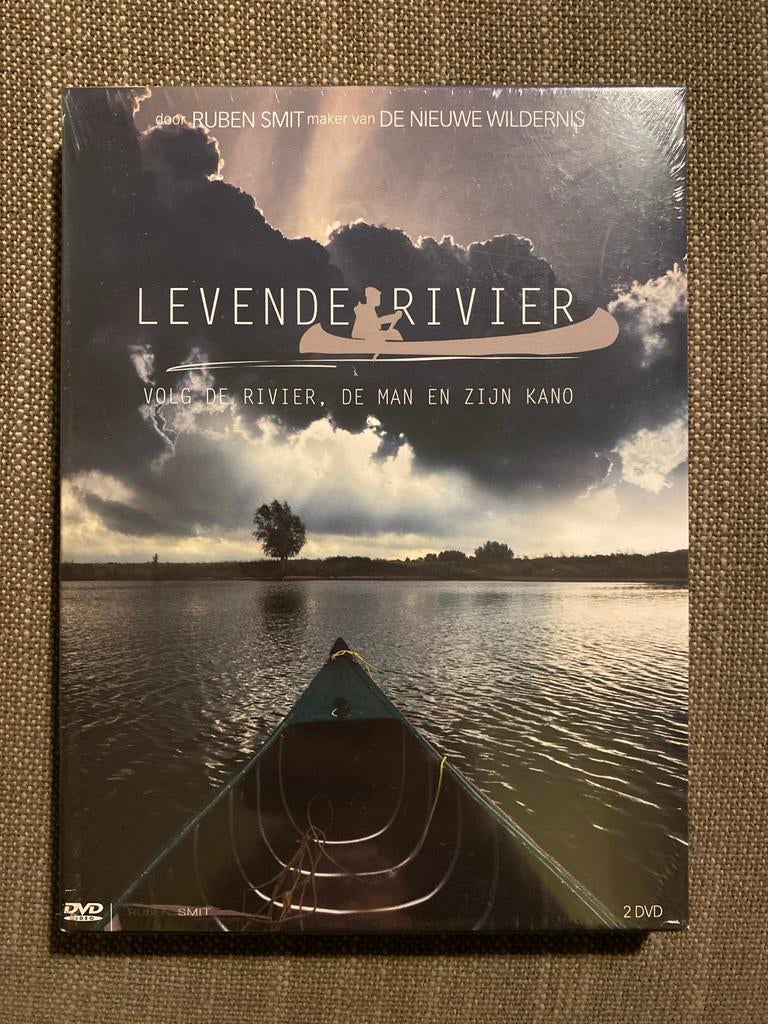 Levende Rivier - Volg de Rivier, de Man en zijn Kano (DVD), Alle leeftijden, Ophalen of Verzenden, Nieuw in verpakking, Boxset