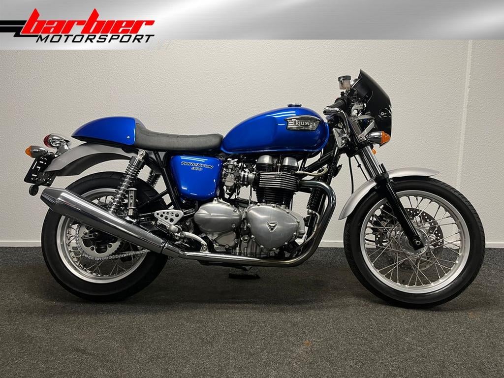 TRIUMPH THRUXTON 900 (bj 2005), Motorrijbewijs A, Bedrijf, Meer dan 35 kW, Toermotor