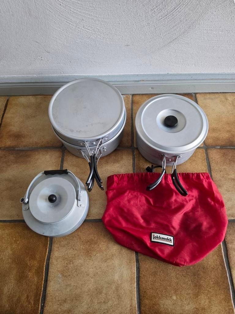 Camping pannenset ( JOKKMOKK ), Ophalen, Gebruikt