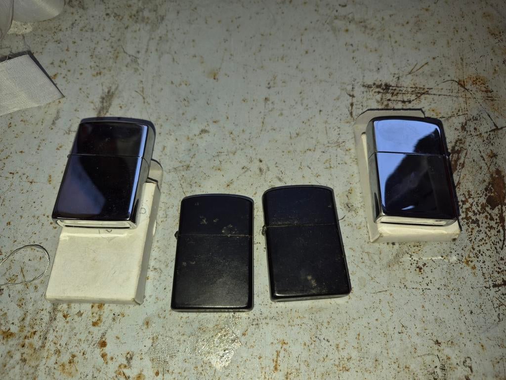 4 x zippo, Ophalen of Verzenden, Nieuw, Aansteker
