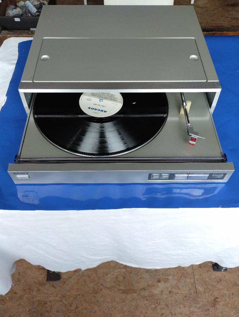 Sony PS - FL1 Front-Load draaitafel met garantie, Gebruikt, Automatisch, Ophalen of Verzenden, Platenspeler