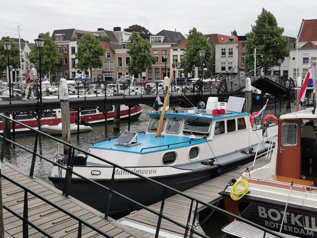 authentiek schip met schottelaandrijving, Watersport en Boten, Motorboten en Motorjachten, Gebruikt, Staal, 12 meter of meer, Diesel